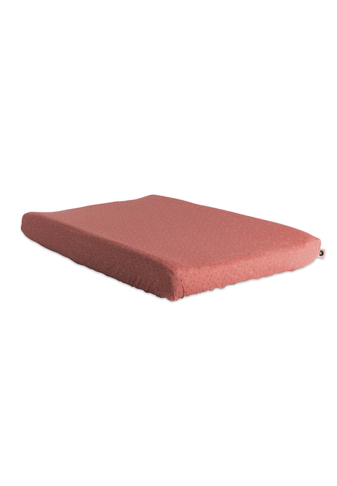 Funda cambiador coral - Estampado puntitos