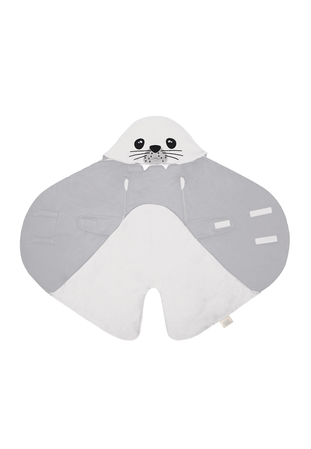 White Seal Swaddle Bag
