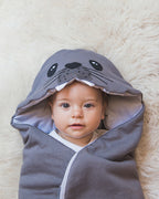 Grey Seal Swaddle Bag