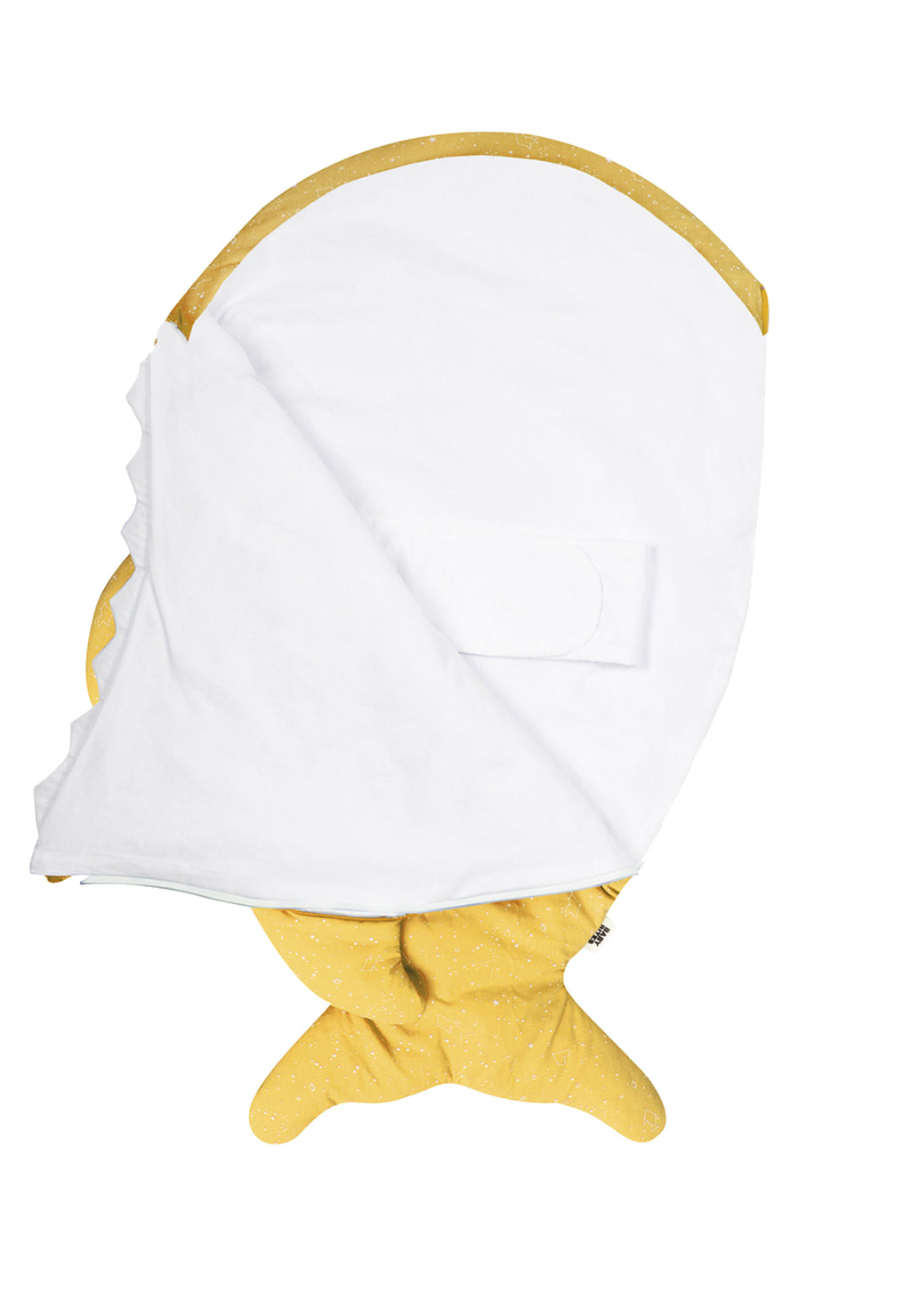 Yellow Shark sleeping bag for new borns - Constellations