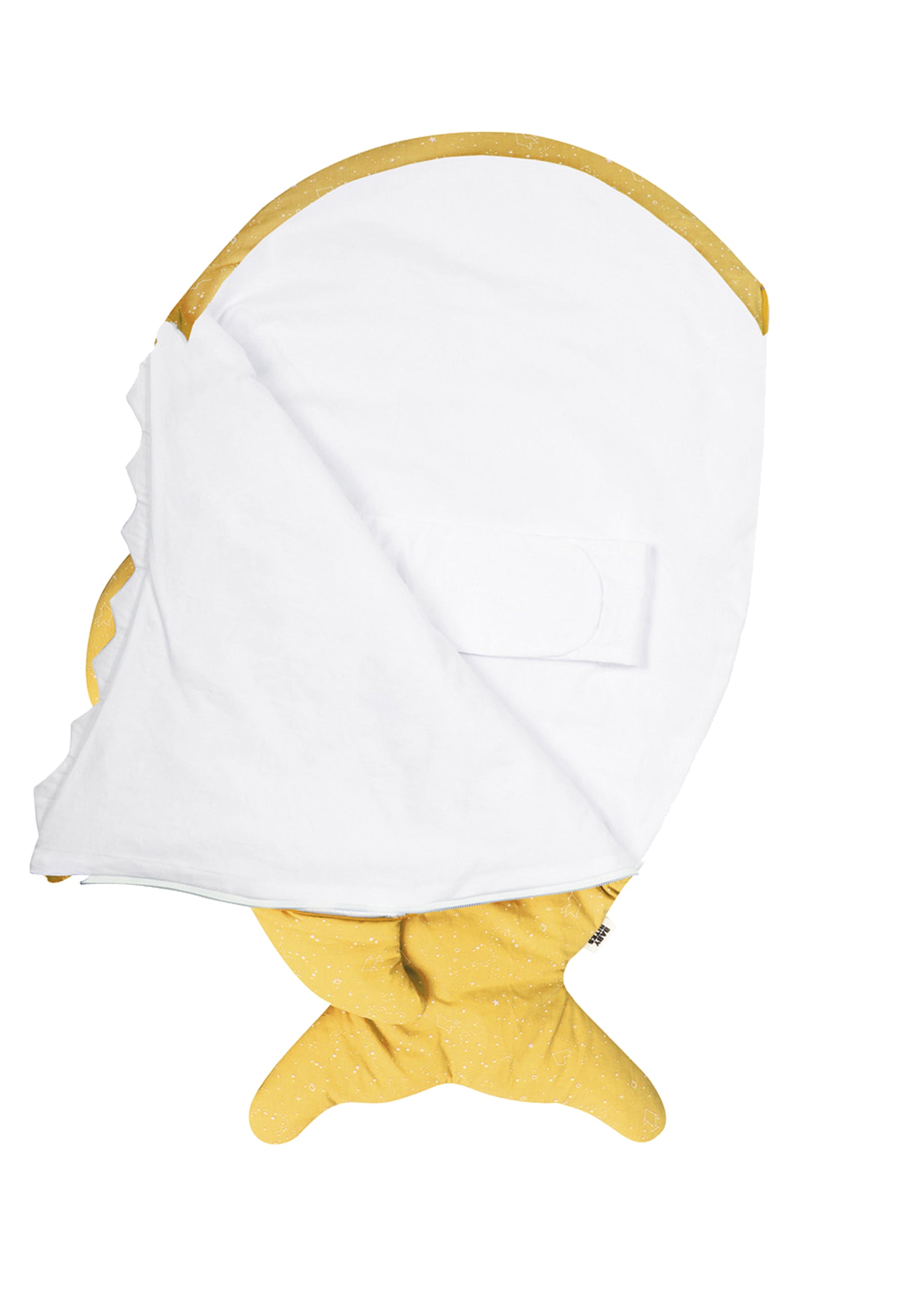 Yellow Shark sleeping bag for new borns - Constellations