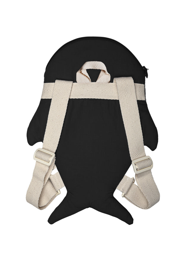 Mochila Tiburón para bebé - Negro