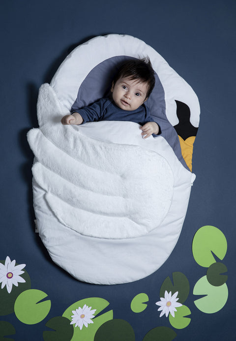 Saco para bebé - Cisne Blanco