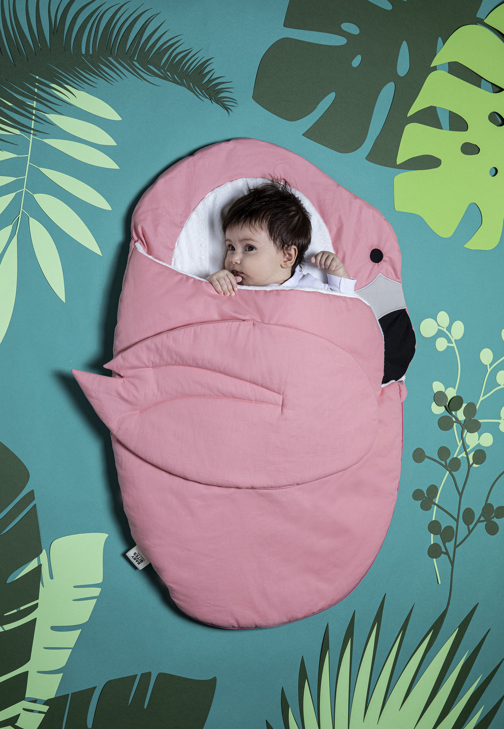 Saco para bebé - Flamenco Rosa