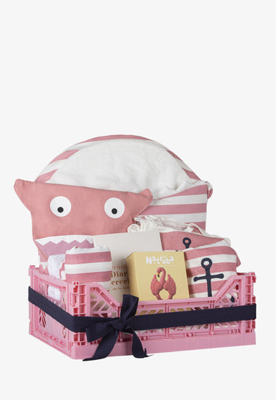 Cesta Regalo -  New Born Rosa