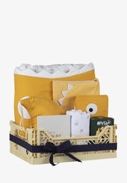 Cesta Regalo Grande - Bebé Amarillo