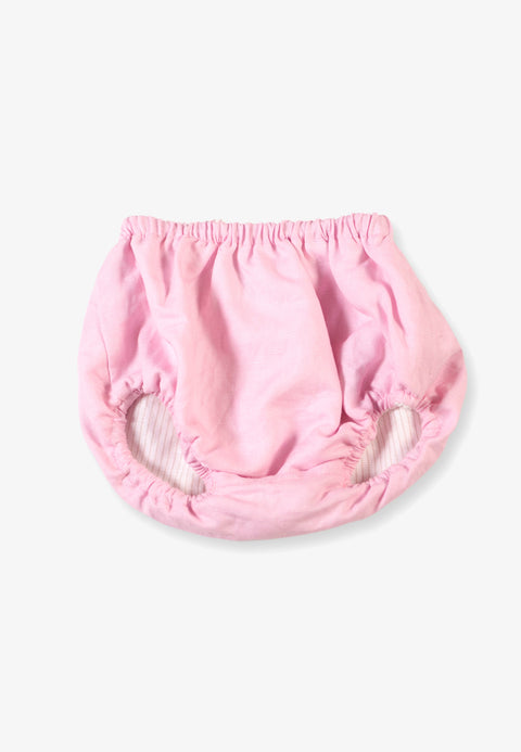 Cubrepañales rosa