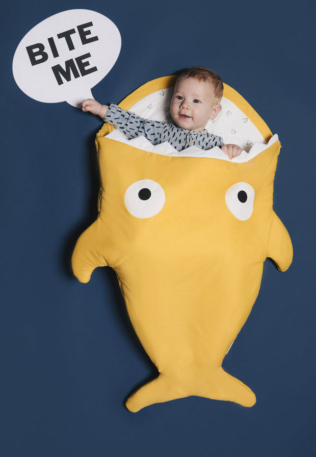 Saco Tiburón para bebé - Amarillo - Pollitos