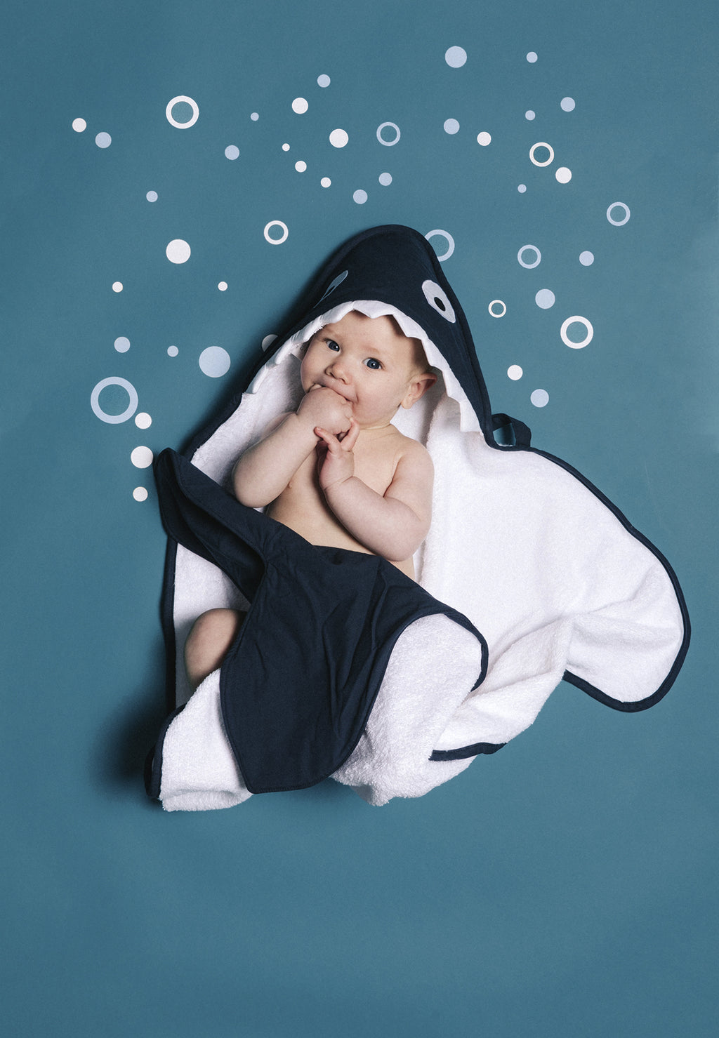 Toalla cola de Tiburón