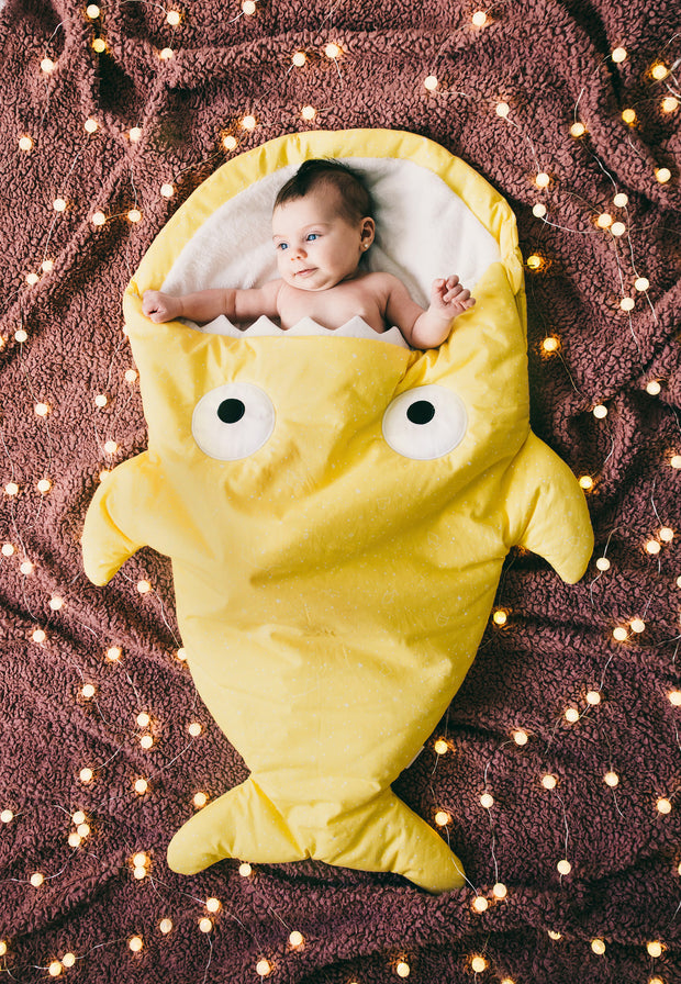 Saco Tiburón para bebé - Amarillo - Constelaciones