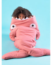 Saco Tiburón para niños Rosa -  Mariposas